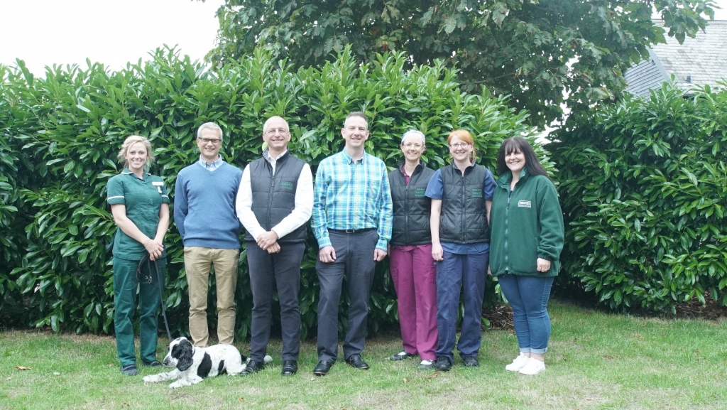 The Davies Green Group. From left to right: Lucy Witham, Nat Whitley, Clive Elwood Nick Bayston, Ellie West, Virginia Collins, Sharon Picardo.   