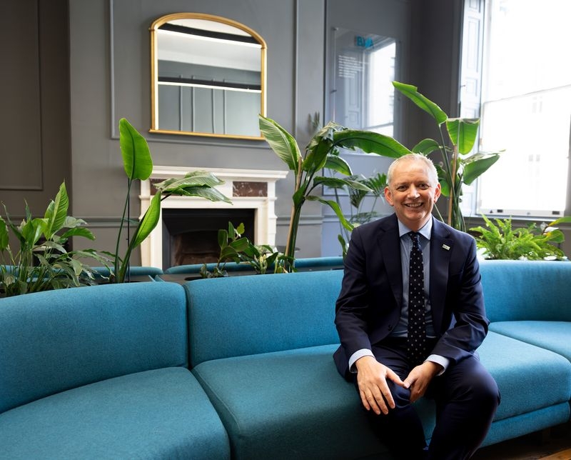 Rob Williams on sofa BVA