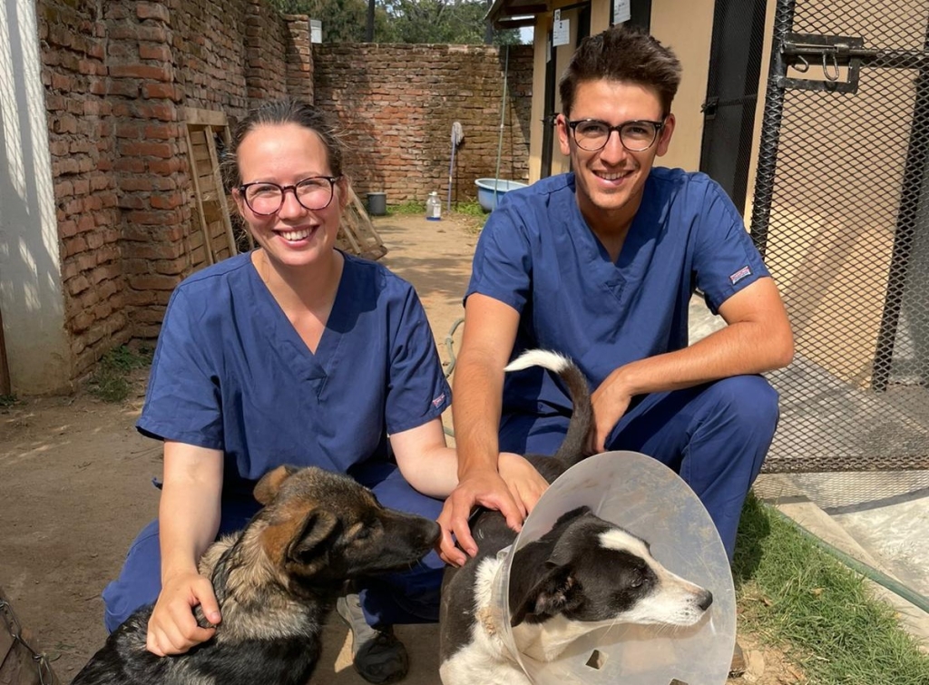 Mark Page and Lydia Parrott, from Woodward Veterinary Practice in Ashby-de-la-Zouch, have just returned from a 10-month African adventure.