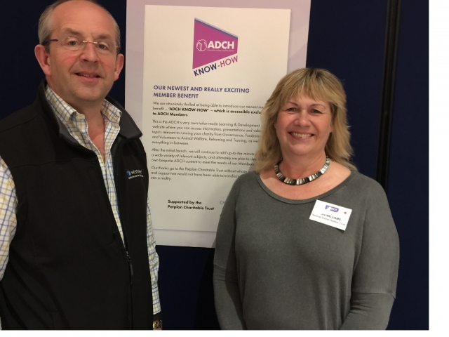 Mark Johnston with Clare Williams