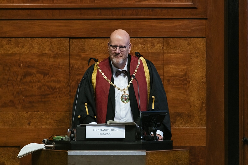 RCVS President Dr Niall Connell