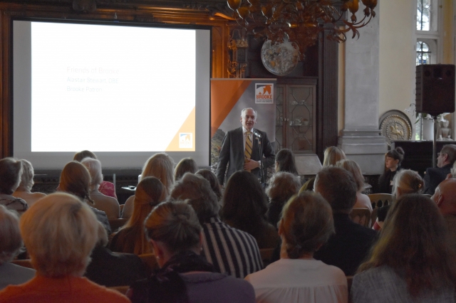 Alastair Stewart launches Friends of Brooke initiative
