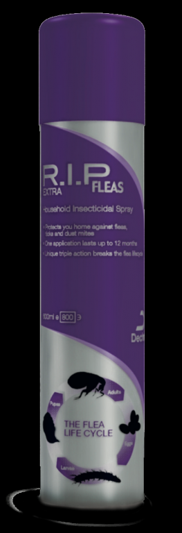 Dechras household flea treatment R.I.P. Fleas Extra remains fully compliant for the UK 