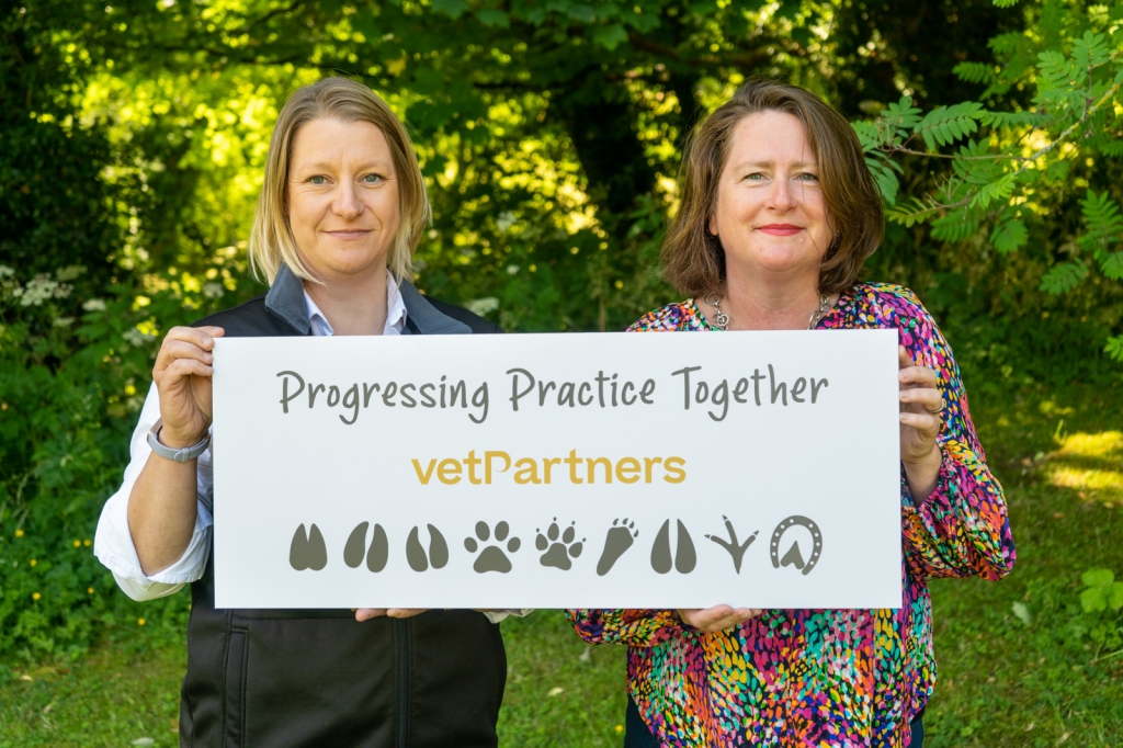 VetPartners Sarah Tomlinson (left) and Rachel Dean launch the report
