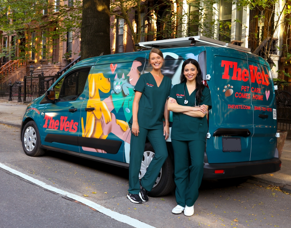 The Vets branded van