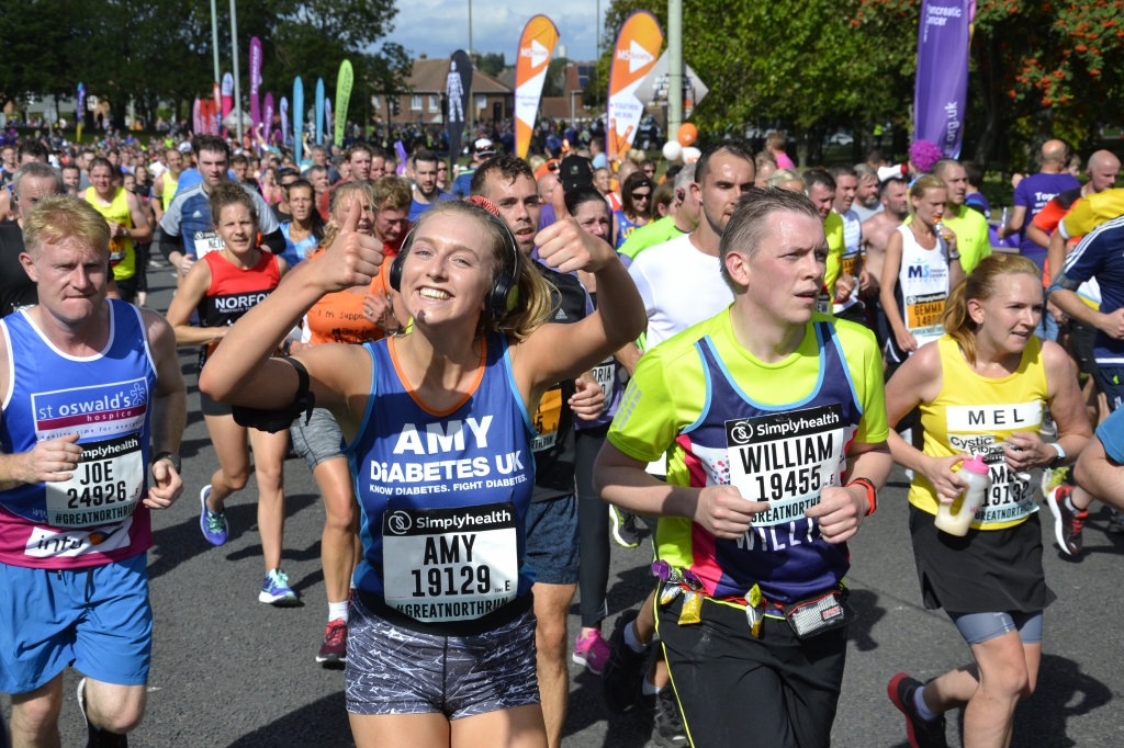 Running and raising money for Diabetes UK with the Simplyhealth Run Series