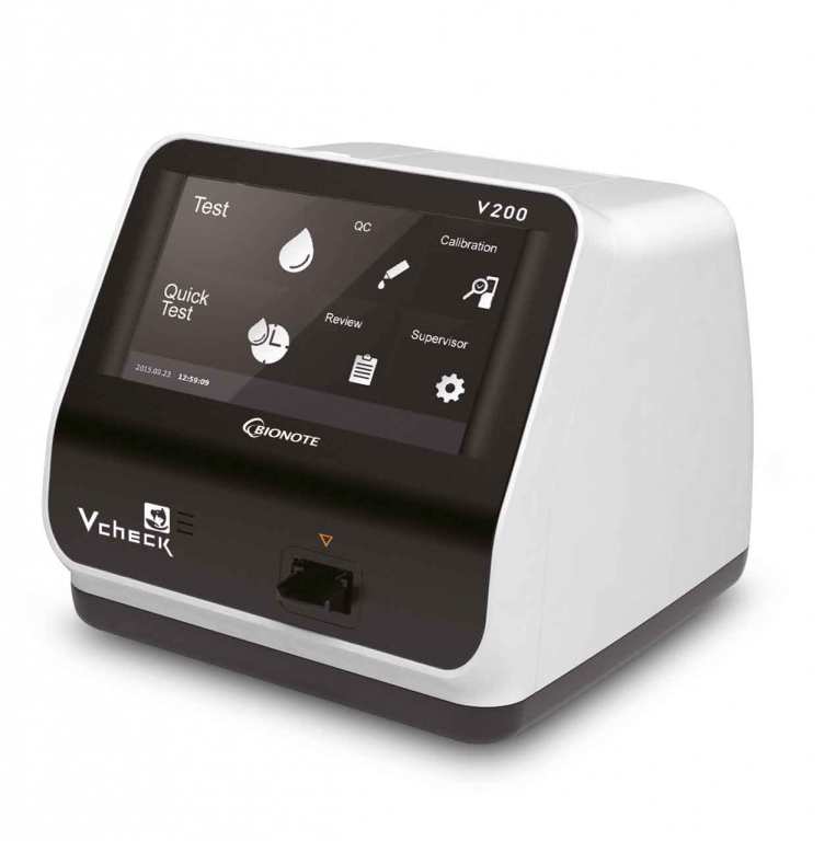 Bionote Vcheck V200 Point of Care Analyser just got better