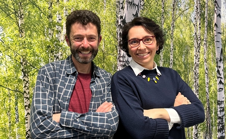 Steven Mendel and Luisa Barile