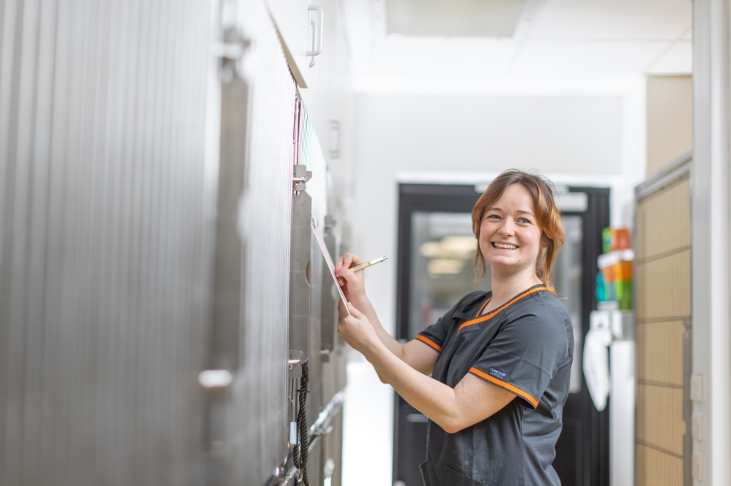 Blaise Neurology clinician Emma Suiter. Copyright IVC Evidensia