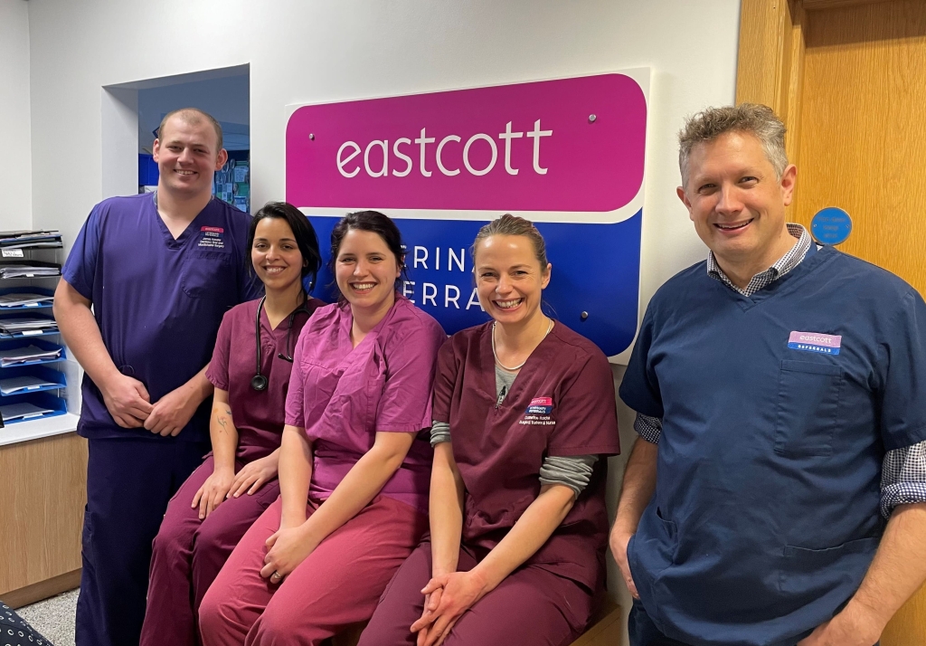 Eastcott Vets, in Swindon, has earned a national environment award thanks to the work of its Green Team
