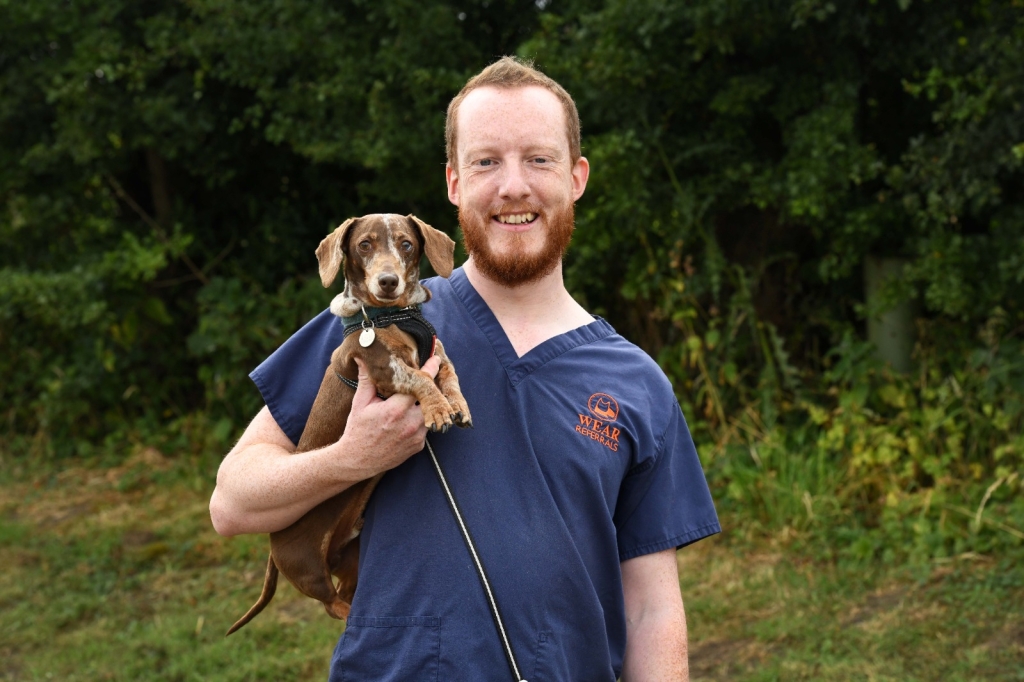 Aaron Harper, European veterinary specialist in small animal oncology and head of oncology at Wear Referrals. 