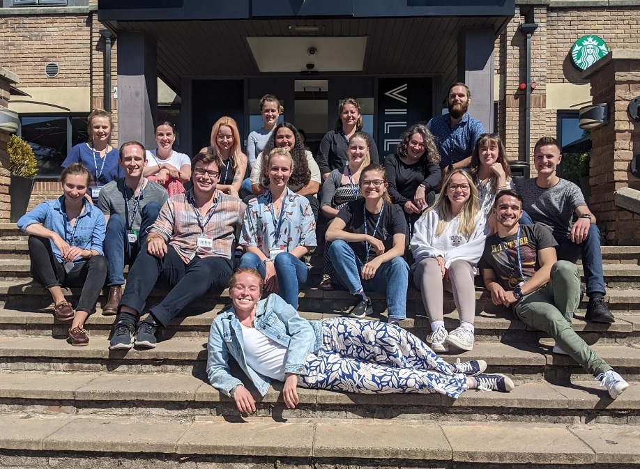 Graduate Camp social group photograph