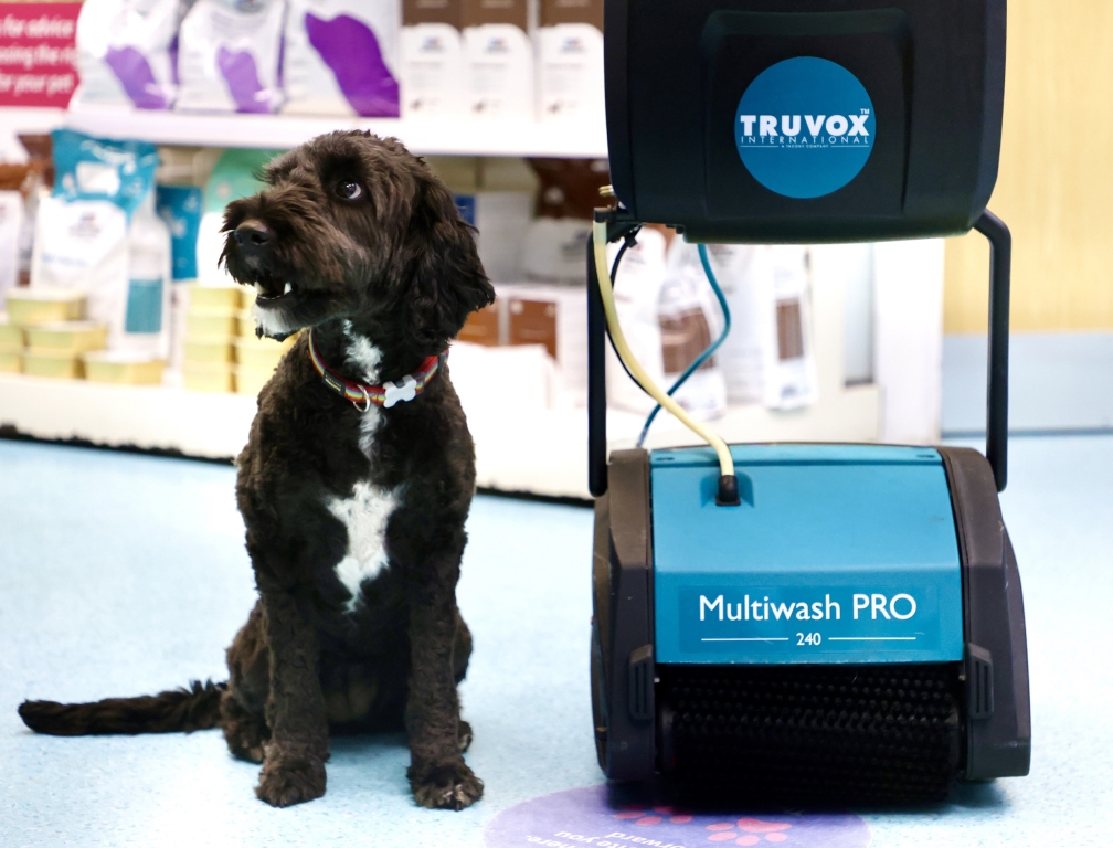 Truvox International’s Multiwash™ PRO range is ideal for ensuring deep cleaning in a veterinarian environment