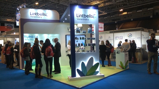 Lintbells stand at BSAVA 2016