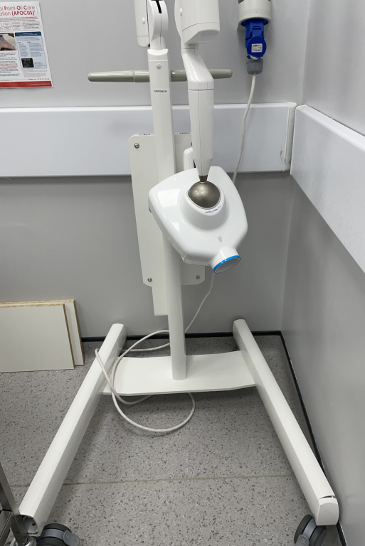 The Gnasher dental X-ray machine