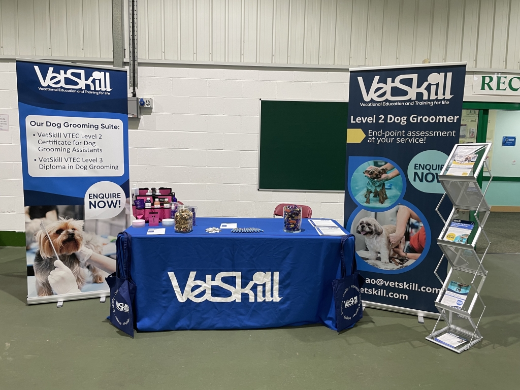 The VetSkill stand at Premier Groom 2023