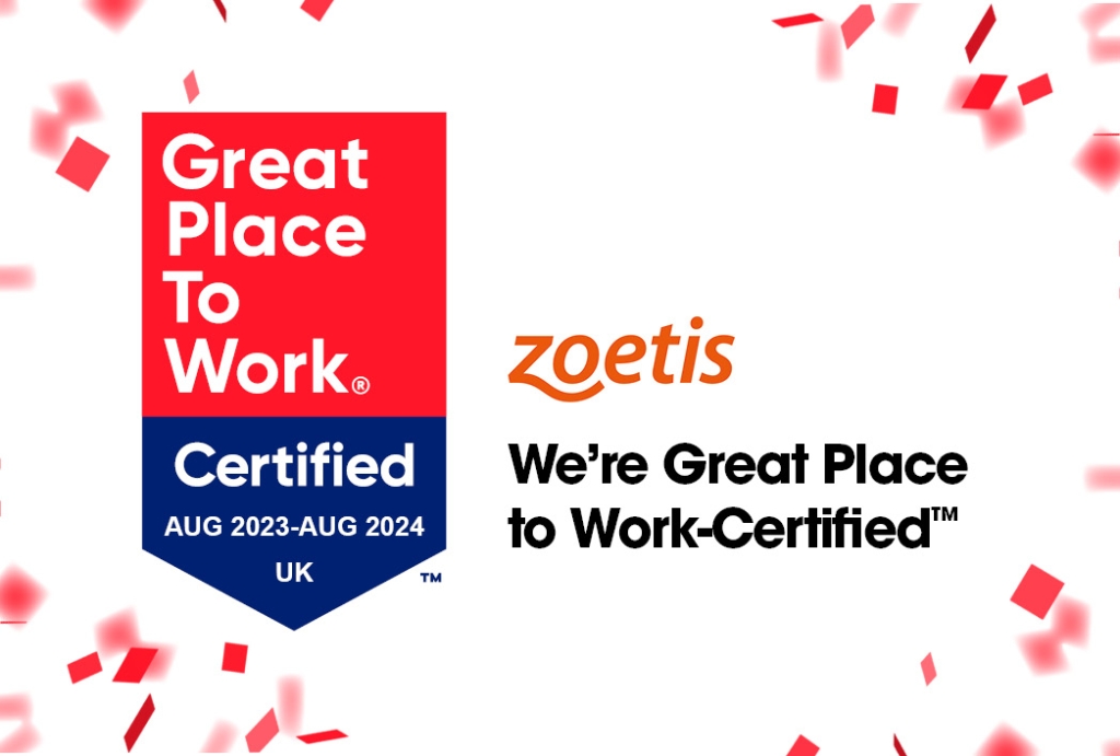 Zoetis Great Place To Work banner