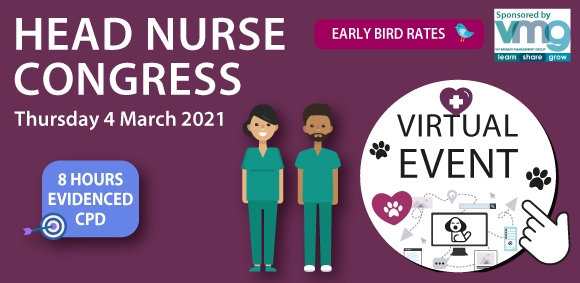 Head Nurse Congress 2021 will be taking place virtually for the first time on Thursday 4 March