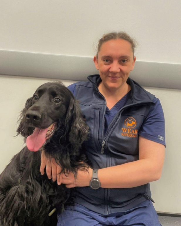 Megan Walsh, the new head of the emergency and out of hours care team at Wear Referrals, who is aiming to keep the leading animal hospital at the forefront of cutting-edge veterinary care. 