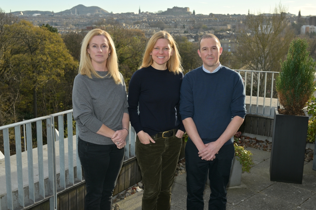 Cancer Discovery Fund Project Team (from L to R):  Professor Kelly Blacklock, Professor E. Elizabeth Patton and Dr Mark Stares