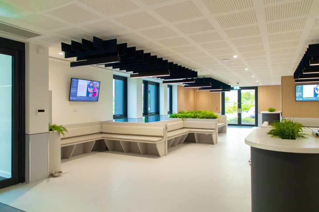 DWR Veterinary Specialists has introduced a raft of green measures, including using recycled materials in the building.