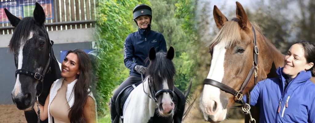 Composite image showing This Esme, Gemma Owen and Riding with Rhi