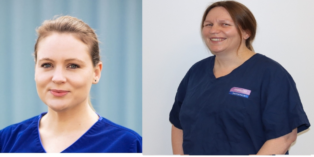 Emma Pudge and Tamsin Williams have joined the emergency and critical care team at Eastcott Veterinary Referrals, in Swindon