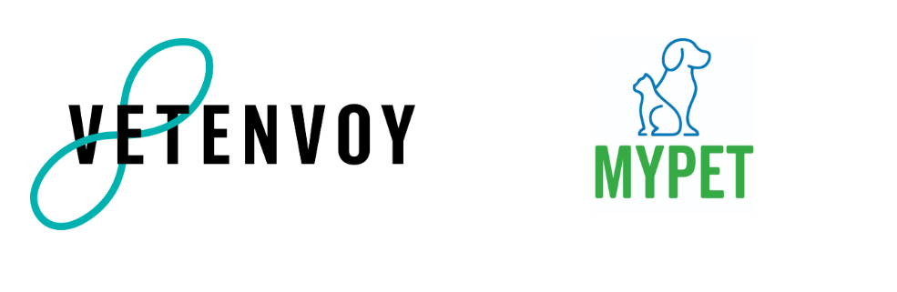 VetEnvoy and MyPet logos