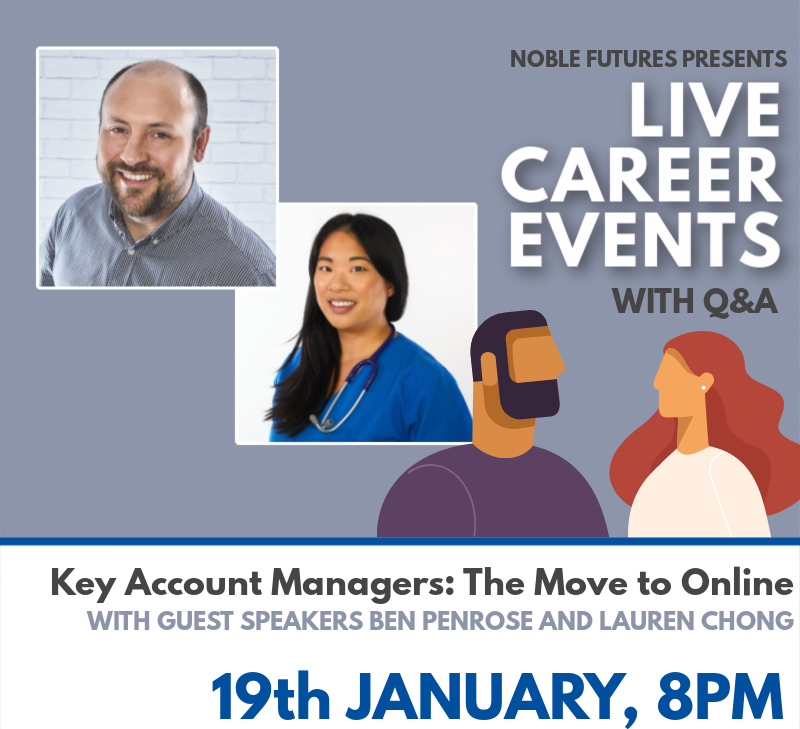 Noble Futures next Live Careers Q&A Announced and guest speakers Ben Penrose and Lauren Chong from Fetch.co.uk confirmed
