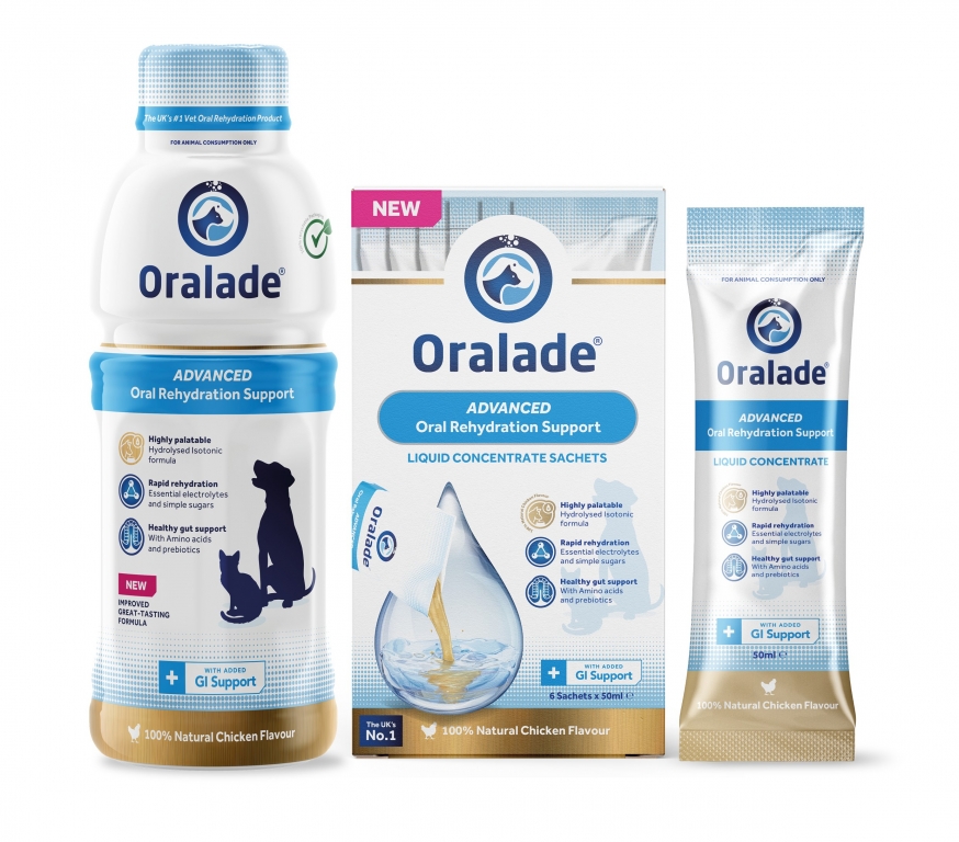 New Oralade Liquid Concentrate available Jan 2022