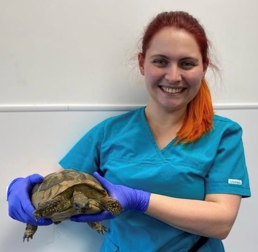 Charlotte's 'exotic' route into veterinary nursing with Southfields