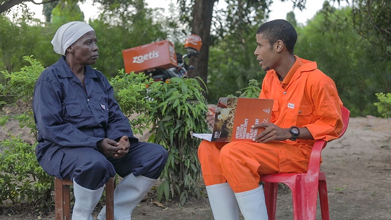 Farmers can now get access to the products and advice they need to administer the products from trained professionals during home visits.