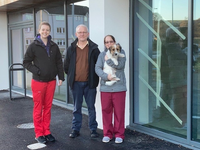 Clinical director Bruce Nevill of Crown Vets, outside what will be the new Highland Vet Referrals