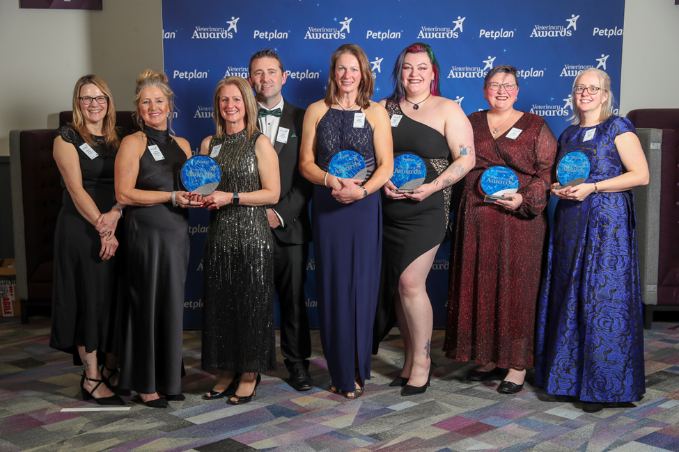 A photo of all the award winners