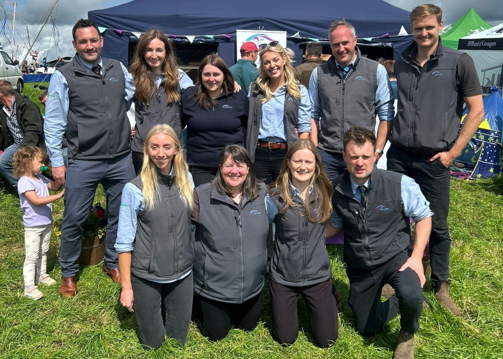 Members of the team from Tinto Farm Vets 