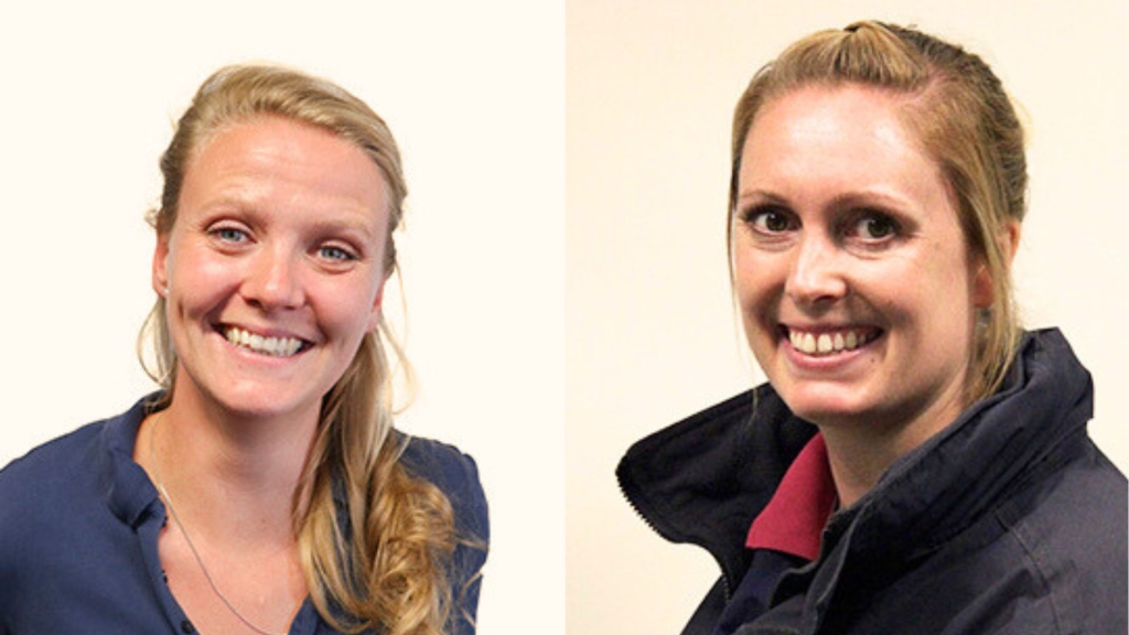 [Left: Maty Looijen. Right: Rhiannon Morgan]