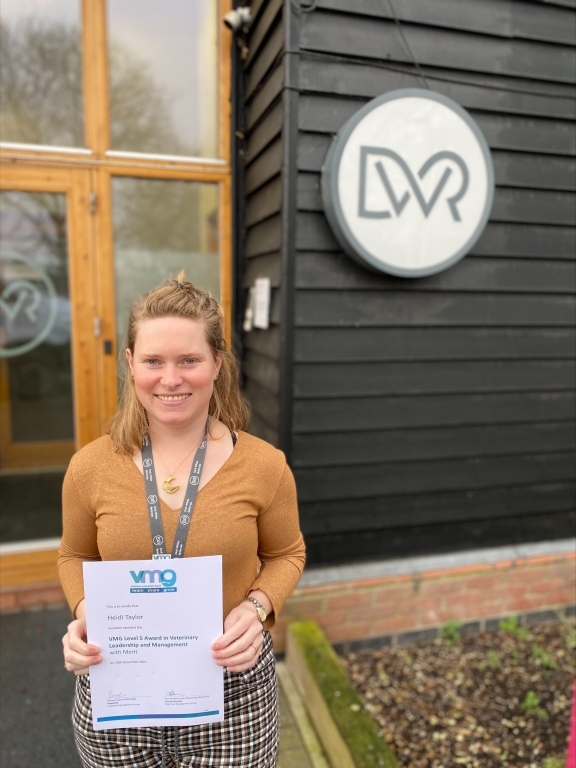 Heidi Taylor RVN, Head of Nursing Services at Dick White Referrals 