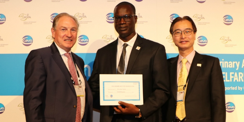 Dr Mactar Seck receives award