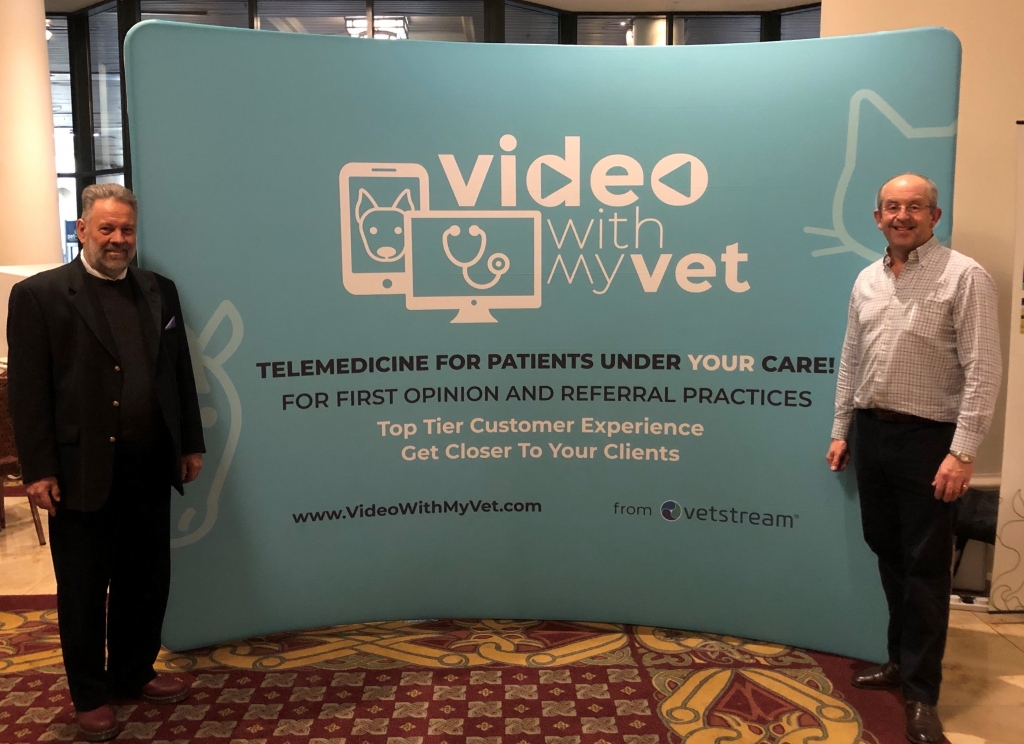 Jerry Crick and Mark Johnston Launching Video With My Vet at SPVS  VMG 2020 Conference