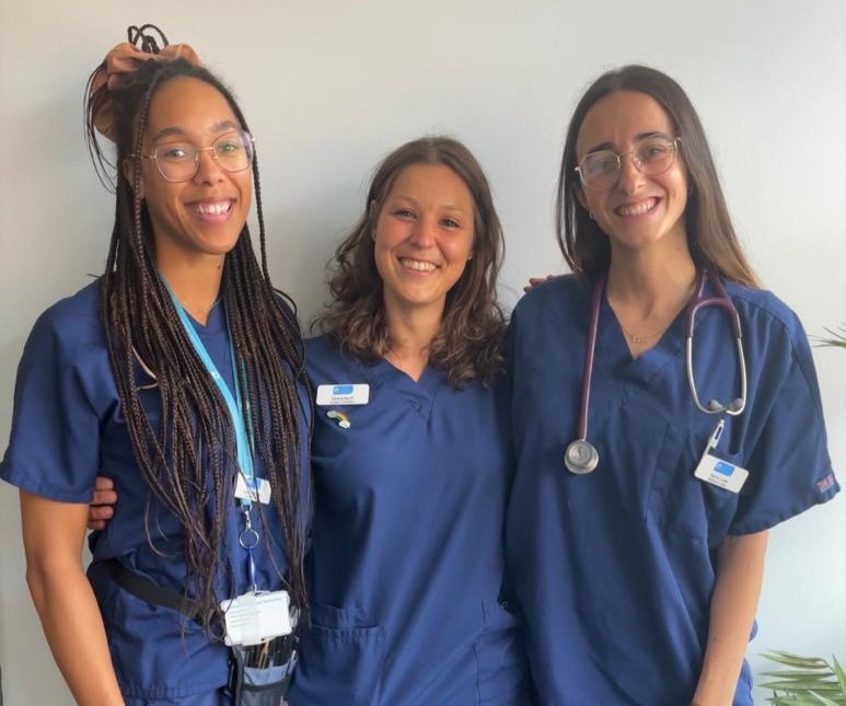 Layla Thompson, Serena Monti, Maria Lucas