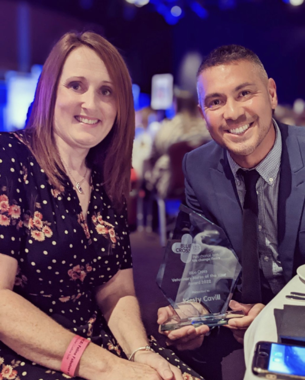 Kirsty Cavill - Blue Cross Nurse of the Year