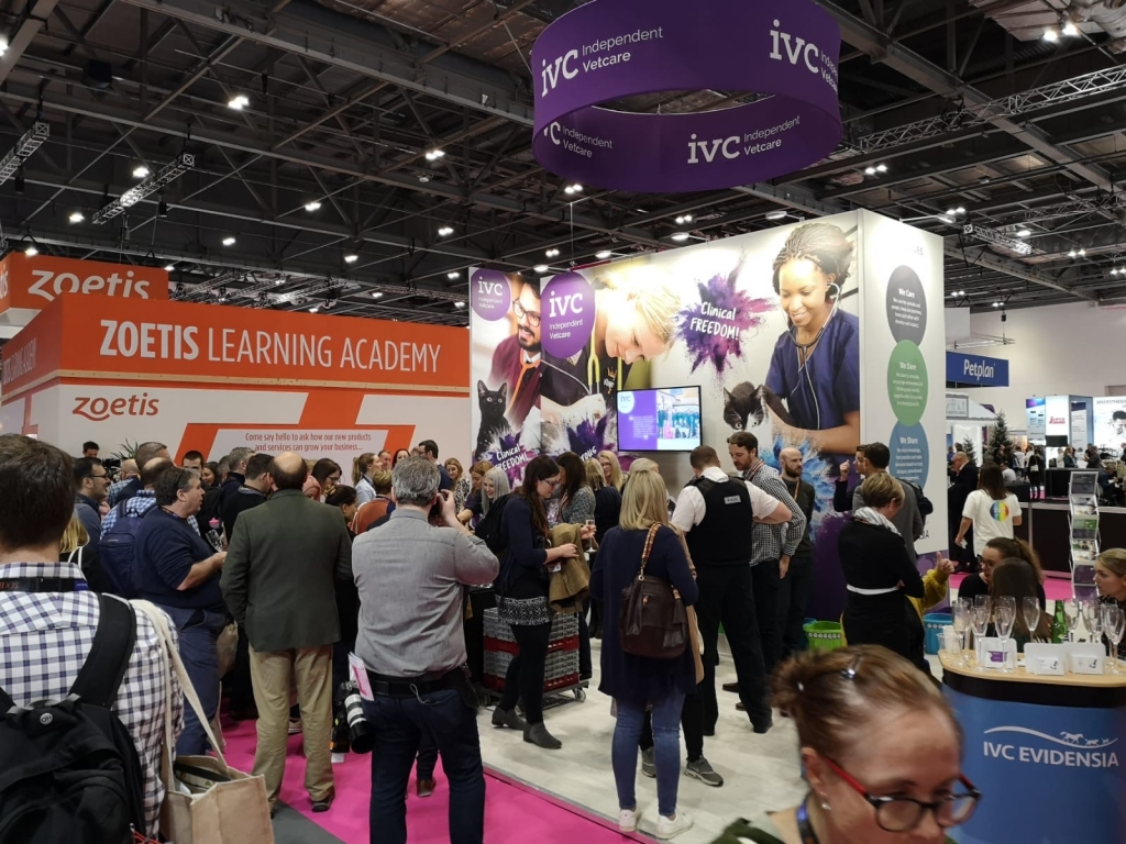 IVC Evidensia stand at LVS 2019