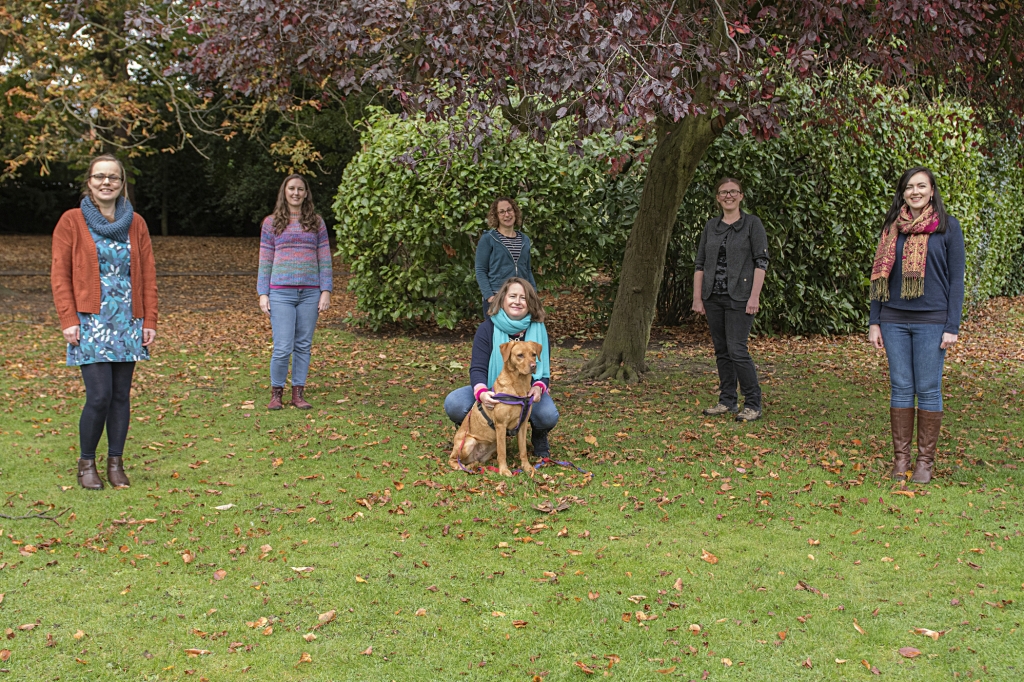 Rachel Dean, front, with her Clinical Board support team